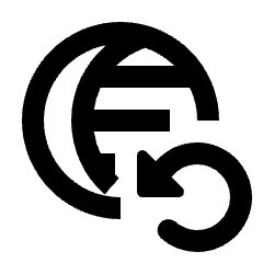 Reset Shadow Icon from Rounded Line - Material Pro Set