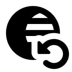 Reset Shadow Fill Icon from Rounded Fill - Streamline Material Set