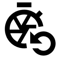 Reset Shutter Speed Icon from Sharp Line - Material Pro Set