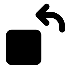 Rotate Object Fill Icon from Rounded Fill - Streamline Material Set