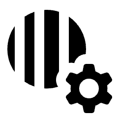Settings Motion Mode Icon from Rounded Line - Streamline Material Set
