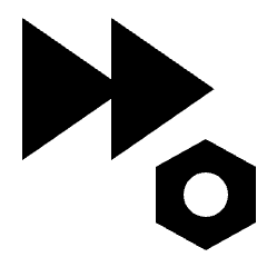 Settings Timelapse Alt Fill Icon from Sharp Fill - Streamline Material Set