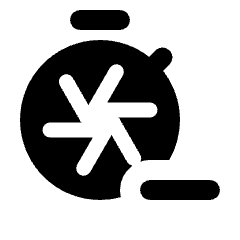 Shutter Speed Minus Fill Icon from Rounded Fill - Streamline Material Set