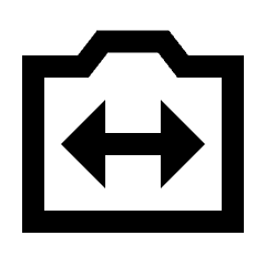 Switch Camera Icon from Sharp Line - Streamline Material Set