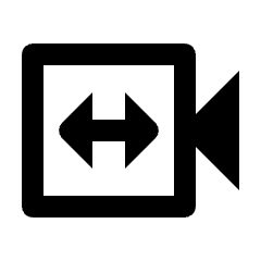 Switch Video Icon from Outlined Line - Material Pro Set