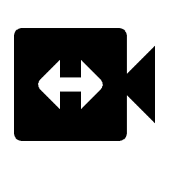 Switch Video Fill Icon from Outlined Fill - Streamline Material Set