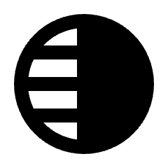 Tonality Alt Fill Icon from Outlined Fill - Streamline Material Set
