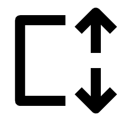 Transform Height Icon from Outlined Line - Streamline Material Set