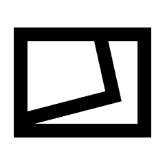 Transition Chop Icon from Sharp Line - Streamline Material Set