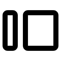 Transition Slide Icon from Rounded Line - Streamline Material Set