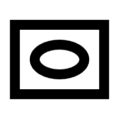 Vignette Icon from Sharp Line - Streamline Material Set