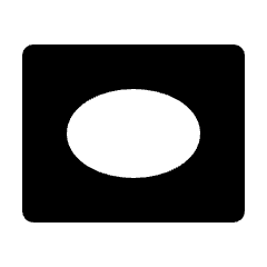 Vignette Fill Icon from Outlined Fill - Streamline Material Set