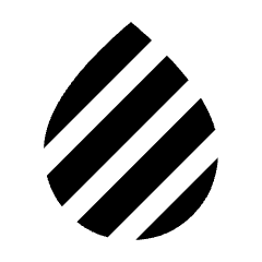 Watermark Fill Icon from Sharp Fill - Streamline Material Set