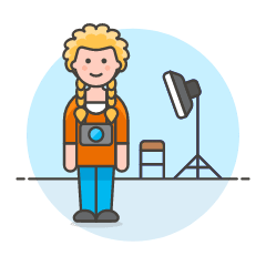 Photographers Shoot 2 Illustration from UX Colors Set