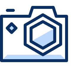 Camera 2 Icon from Cyber Duotone Set