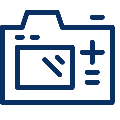 Camera Back Icon from Cyber Line Set