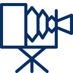 Camera Vintage 1 Icon from Cyber Line Set