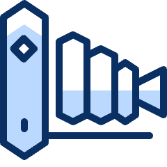 Camera Vintage 2 Icon from Cyber Duotone Set