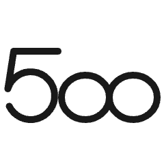 500px Logo Icon from Ultimate Colors Set