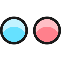 Flickr Logo Icon from Ultimate Colors Set