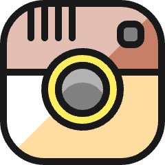 Instagram Logo 1 Icon from Ultimate Colors Set