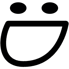 Smug Mug Logo Icon from Ultimate Bold Set