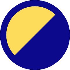 Bottom Right Half Shadow Circle Icon from Core Pop Set