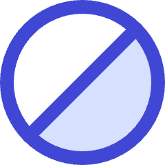 Bottom Right Half Shadow Circle Icon from Sharp Duo Set