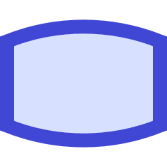 Composition Oval Icon from Sharp Duo Set