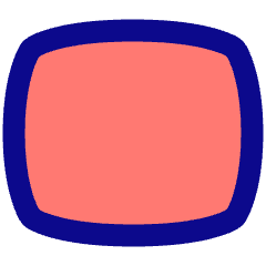 Composition Oval Icon from Plump Pop Set