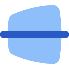 Edit Trapezoid Horizontal Icon from Flex Flat Set