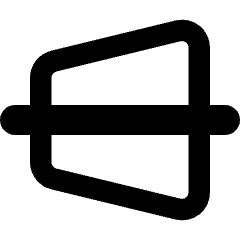 Edit Trapezoid Horizontal Icon from Core Remix Set