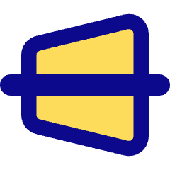 Edit Trapezoid Horizontal Icon from Core Pop Set