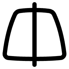 Edit Trapezoid Vertical Icon from Plump Line Set