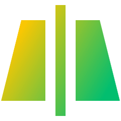 Edit Trapezoid Vertical Icon from Sharp Gradient Set