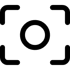 Focus Center Icon from Core Line Set