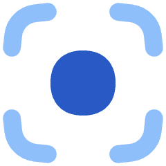 Focus Center Icon from Flex Flat Set