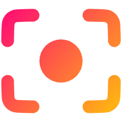 Focus Center Icon from Plump Gradient Set