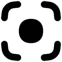 Focus Center Icon from Flex Solid Set