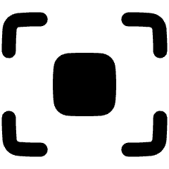 Focus Center Square Icon from Plump Remix Set