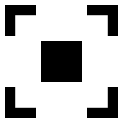 Focus Center Square Icon from Sharp Solid Set