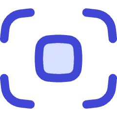 Focus Center Square Icon from Flex Duo Set