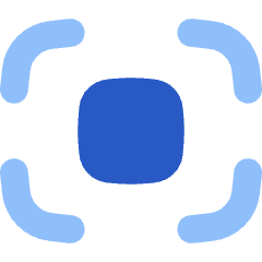 Focus Center Square Icon from Flex Flat Set