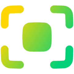 Focus Center Square Icon from Plump Gradient Set