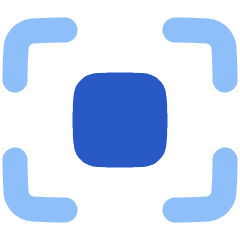 Focus Center Square Icon from Plump Flat Set