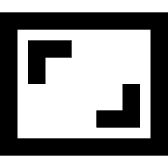 Focus Frame Icon from Sharp Remix Set