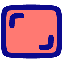 Focus Frame Icon from Plump Pop Set