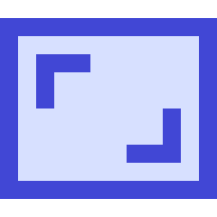 Focus Frame Icon from Sharp Duo Set