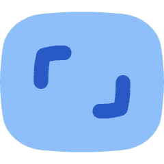 Focus Frame Icon from Flex Flat Set