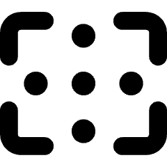 Focus Points Icon from Core Solid Set